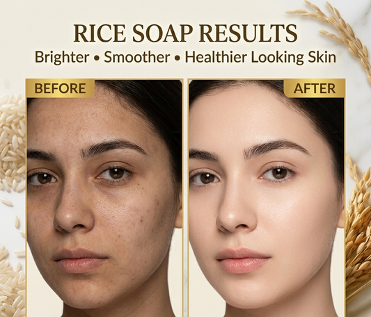 Selsary Rice Glow Soap – Skin Brightening & Even Tone